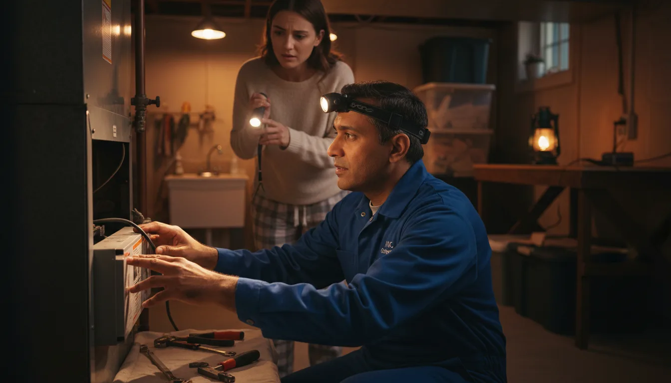 Emergency HVAC Repair in Leonidas, MI near me · HVAC